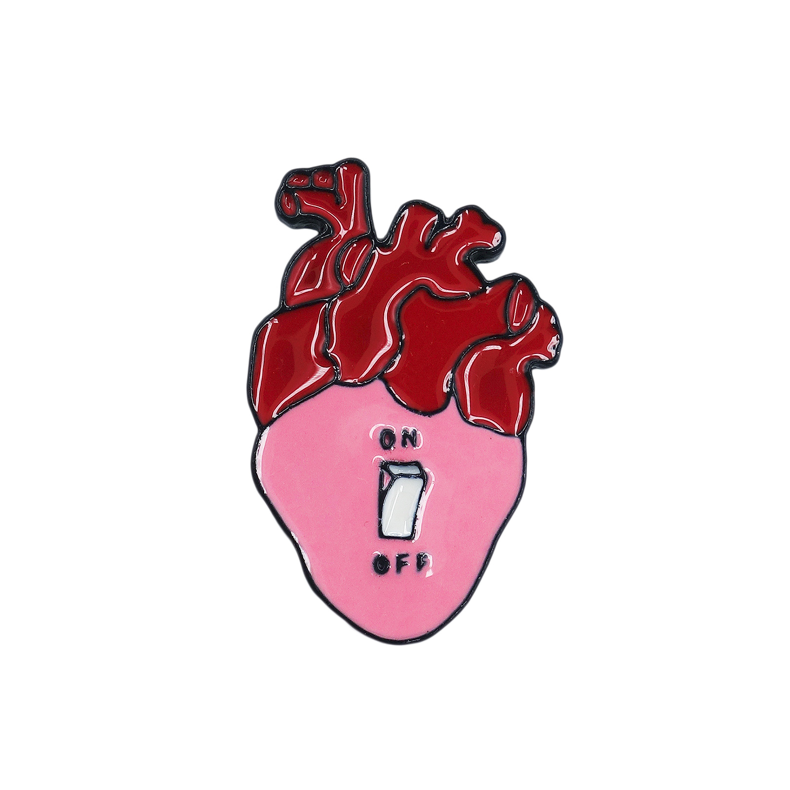 心臓 ON/OFFスイッチ ピンズ