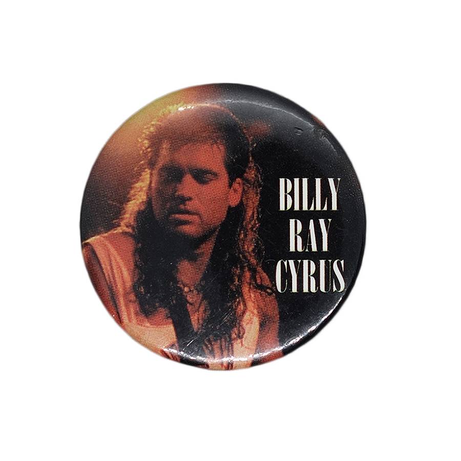 Billy Ray Cyrus ビリーレイサイラス 缶バッジ バッチ カントリーシンガー 1993