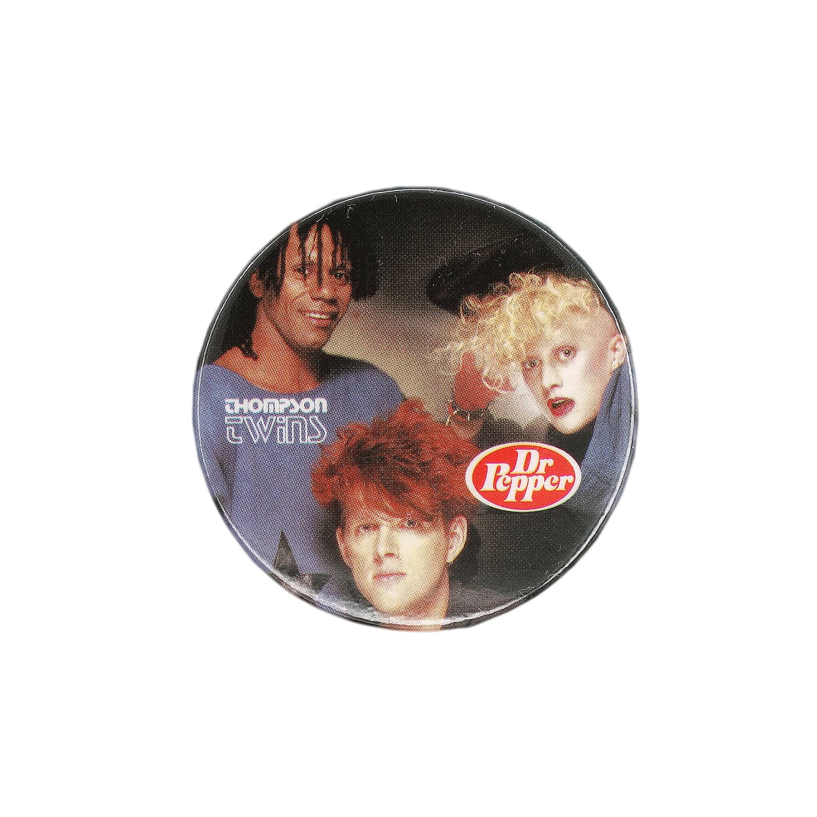 THOMPSON TWINS トンプソン・ツインズ 缶バッジ バッチ Dr Pepper