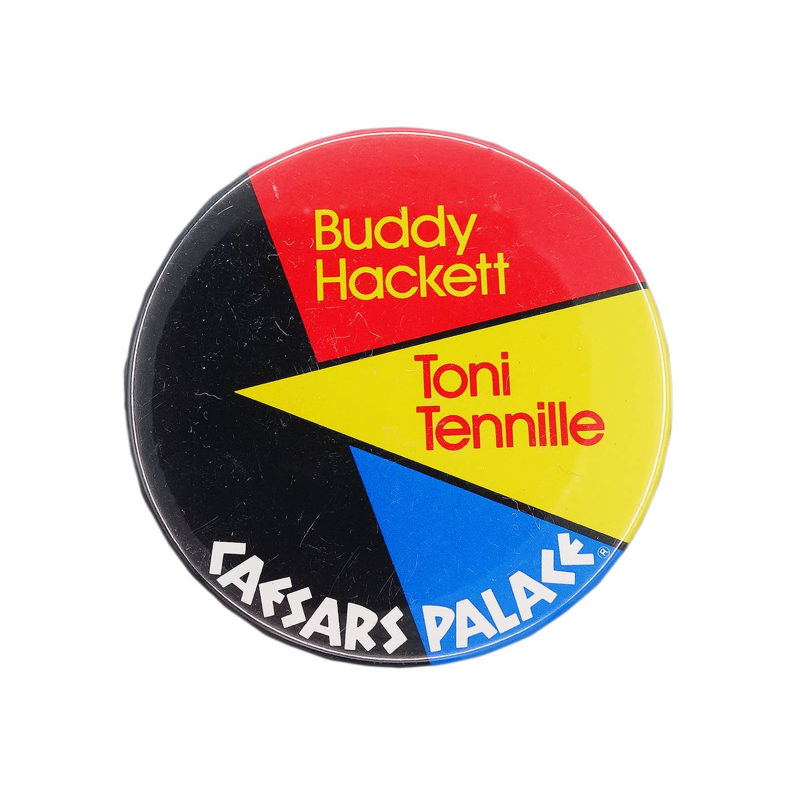 Buddy Hackett バディ・ハケット Toni Tennille トニ・テニール 缶バッジ