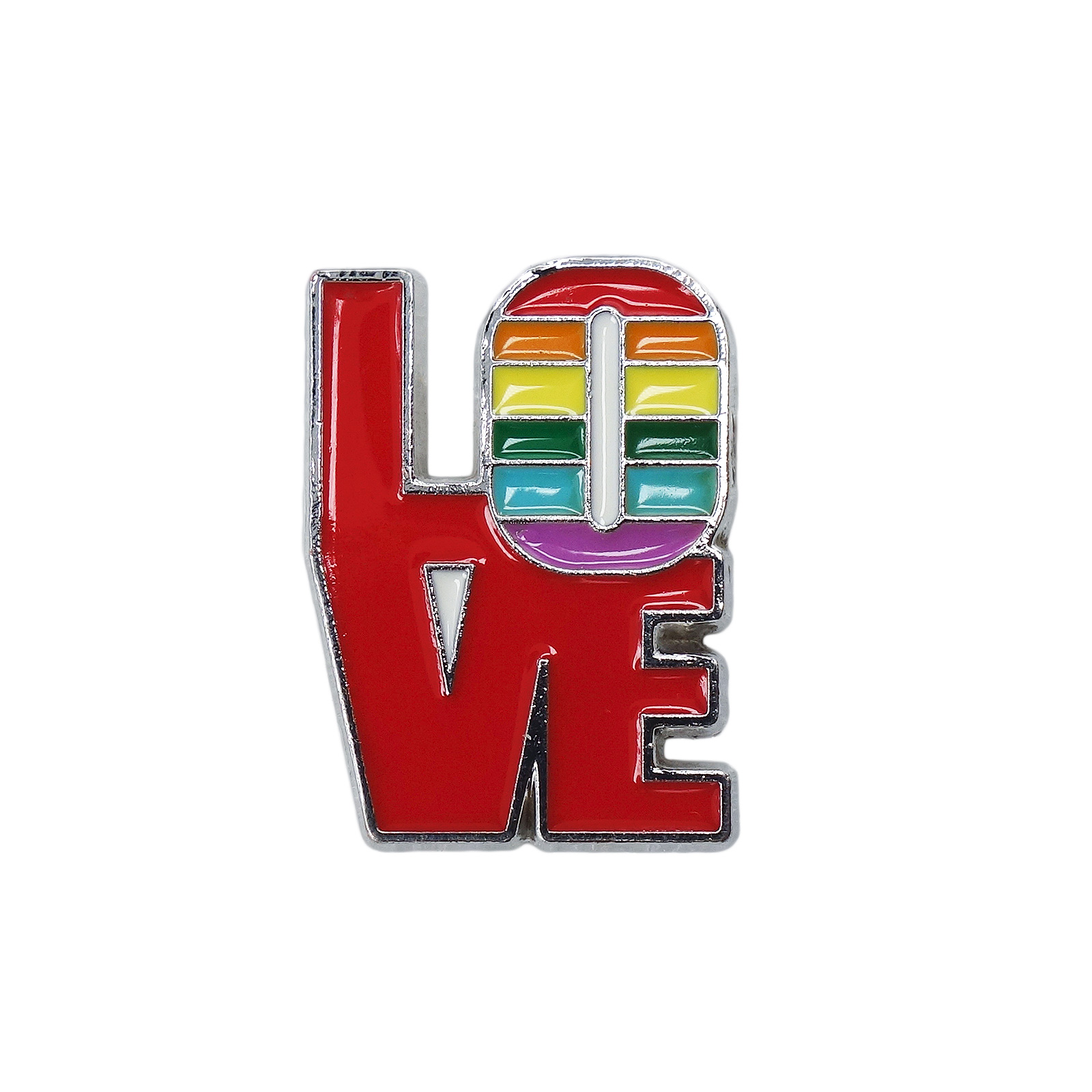 LOVE レインボーラブ ピンズ LGBTQ+