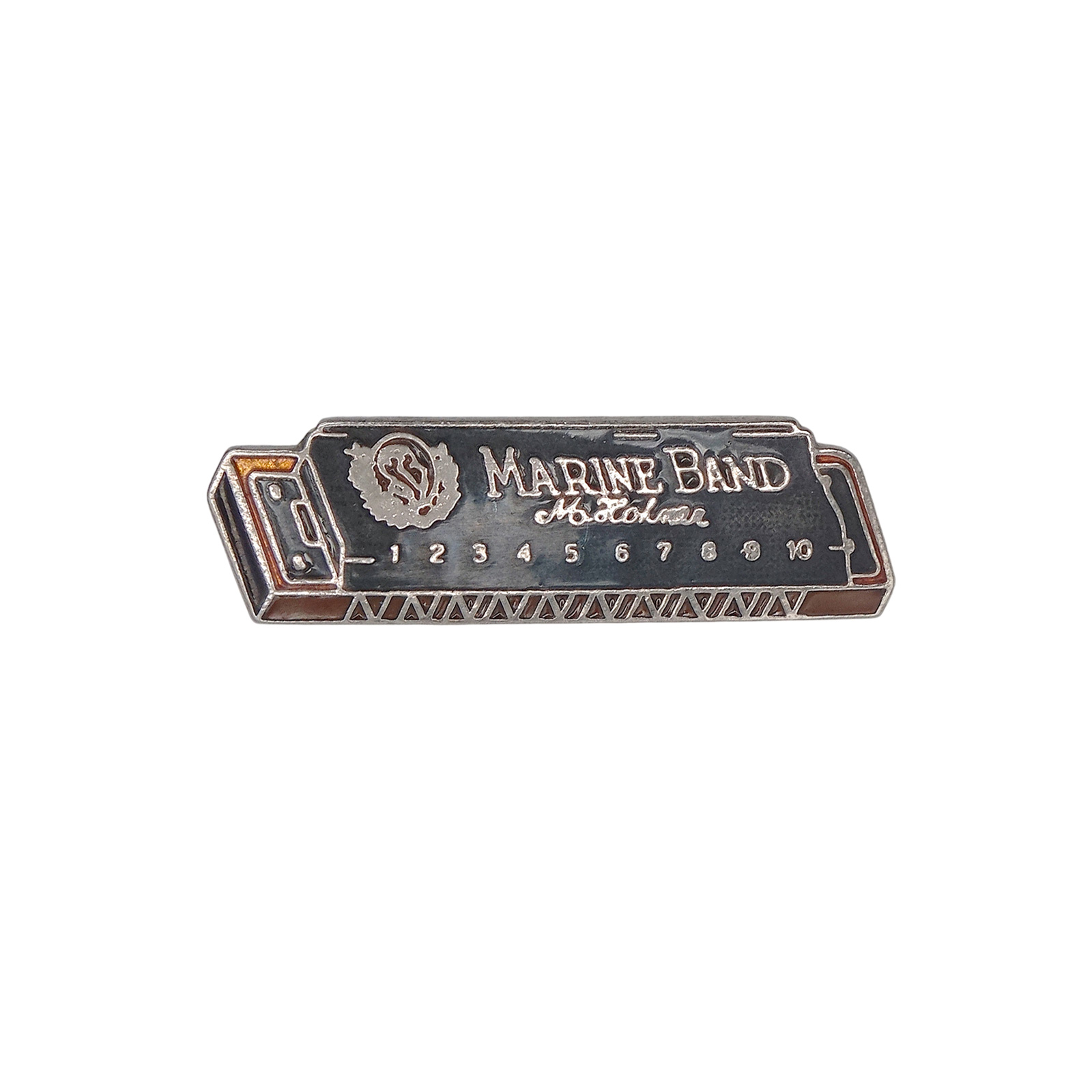 楽器メーカー HOHNER ホーナー MARINE BAND マリンバンド ピンズ ハーモニカ
