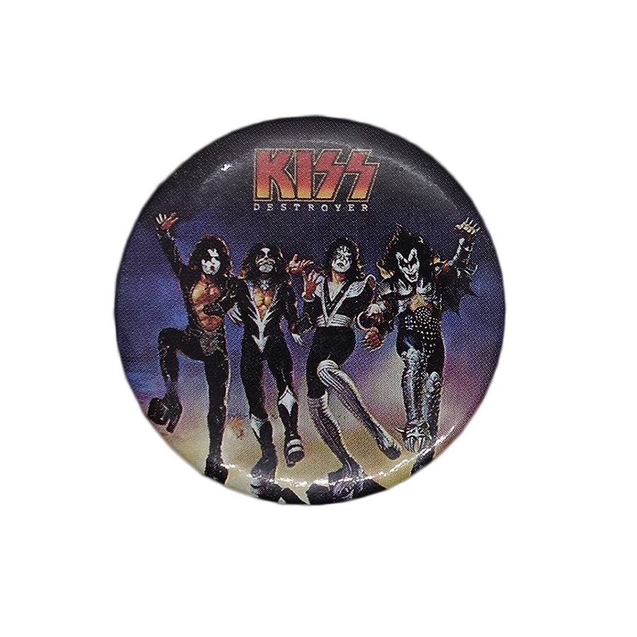 KISS キッス 缶バッジ バッチ ハードロックバンド 1992