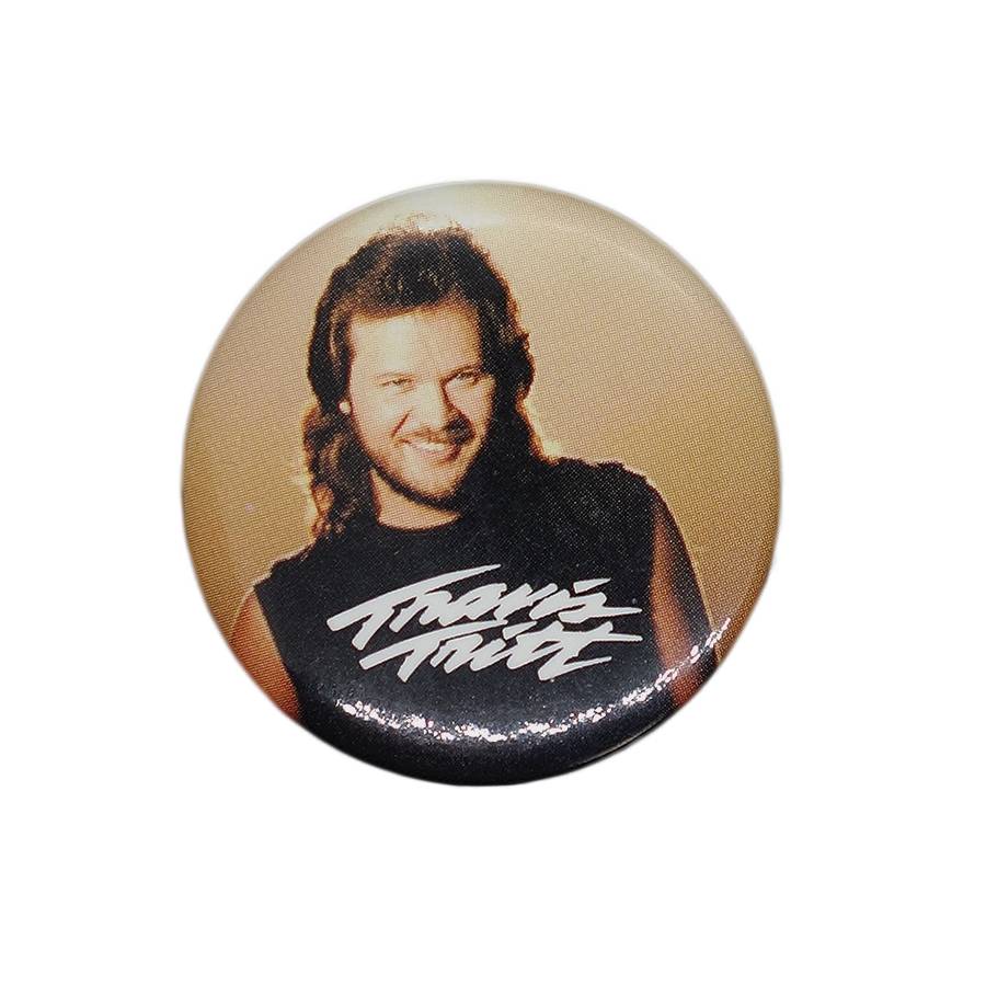 Travis Tritt トラヴィス・トリット 缶バッジ バッチ カントリーシンガー 1992