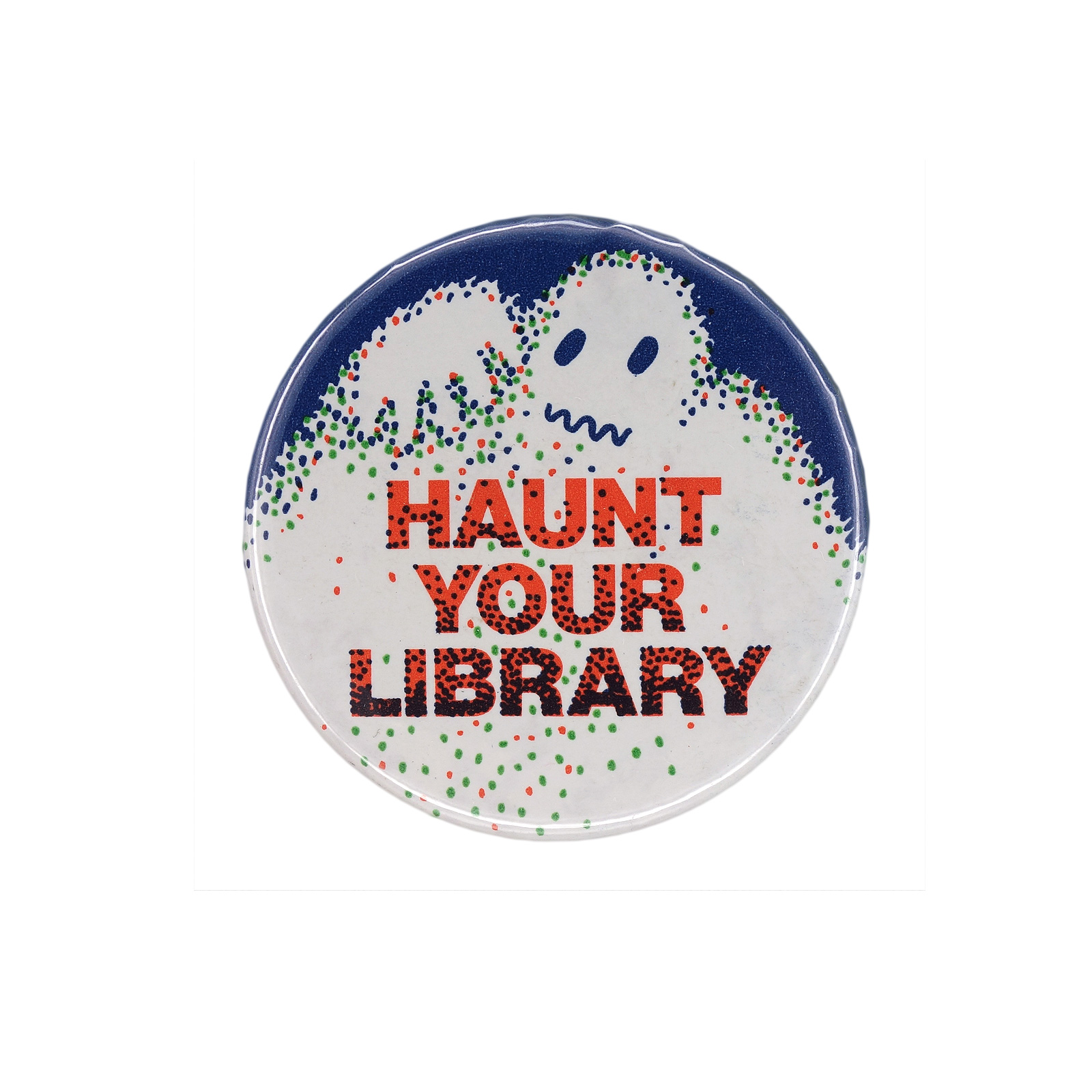 HAUNT YOUR LIBRARY お化け 缶バッジ バッチ