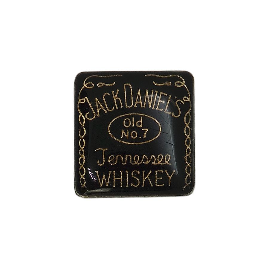 Jack Daniel's ウイスキー ピンズ お酒 ジャックダニエル Old NO.7 留め具付き