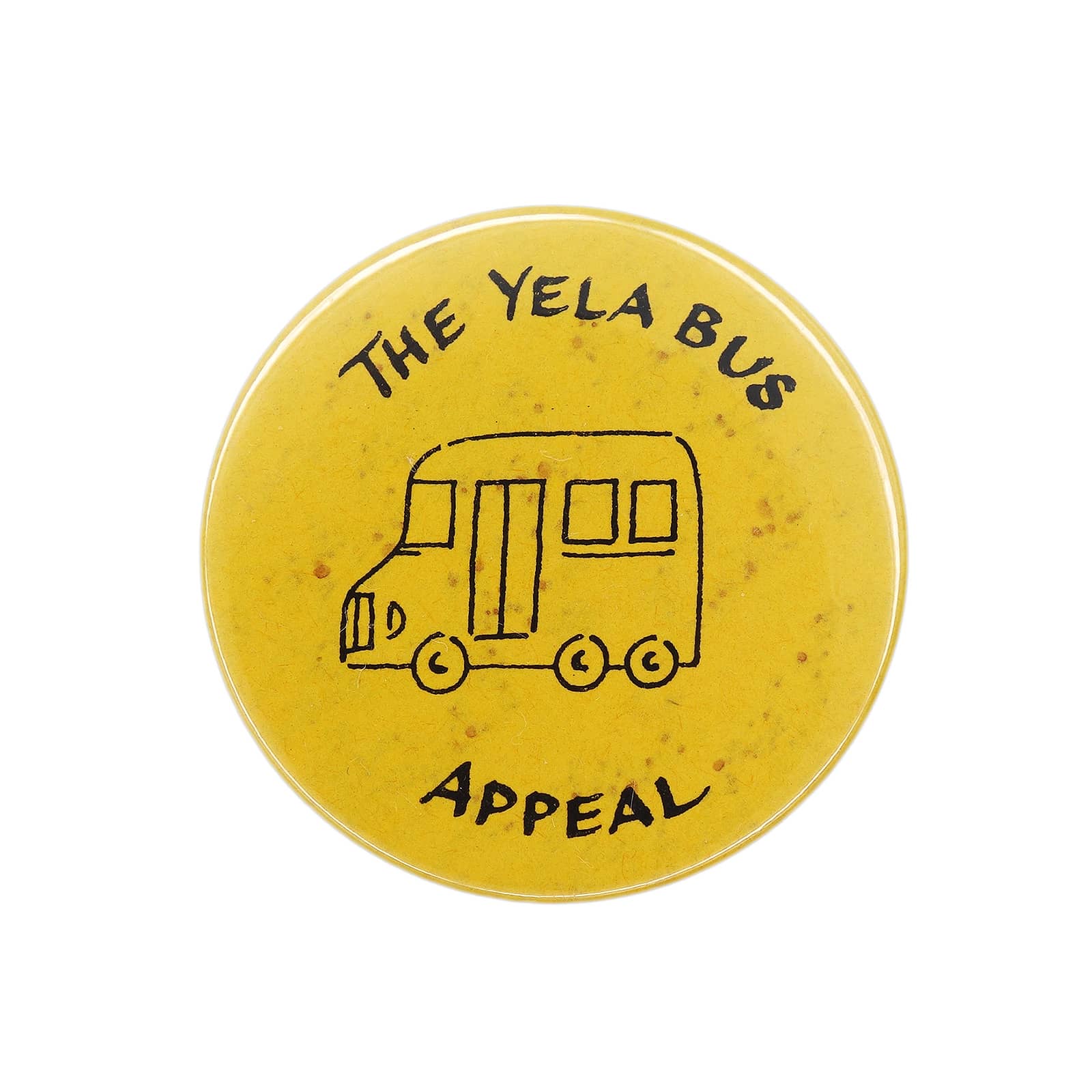 THE YELA BUS APPEAL 缶バッジ バッチ バス