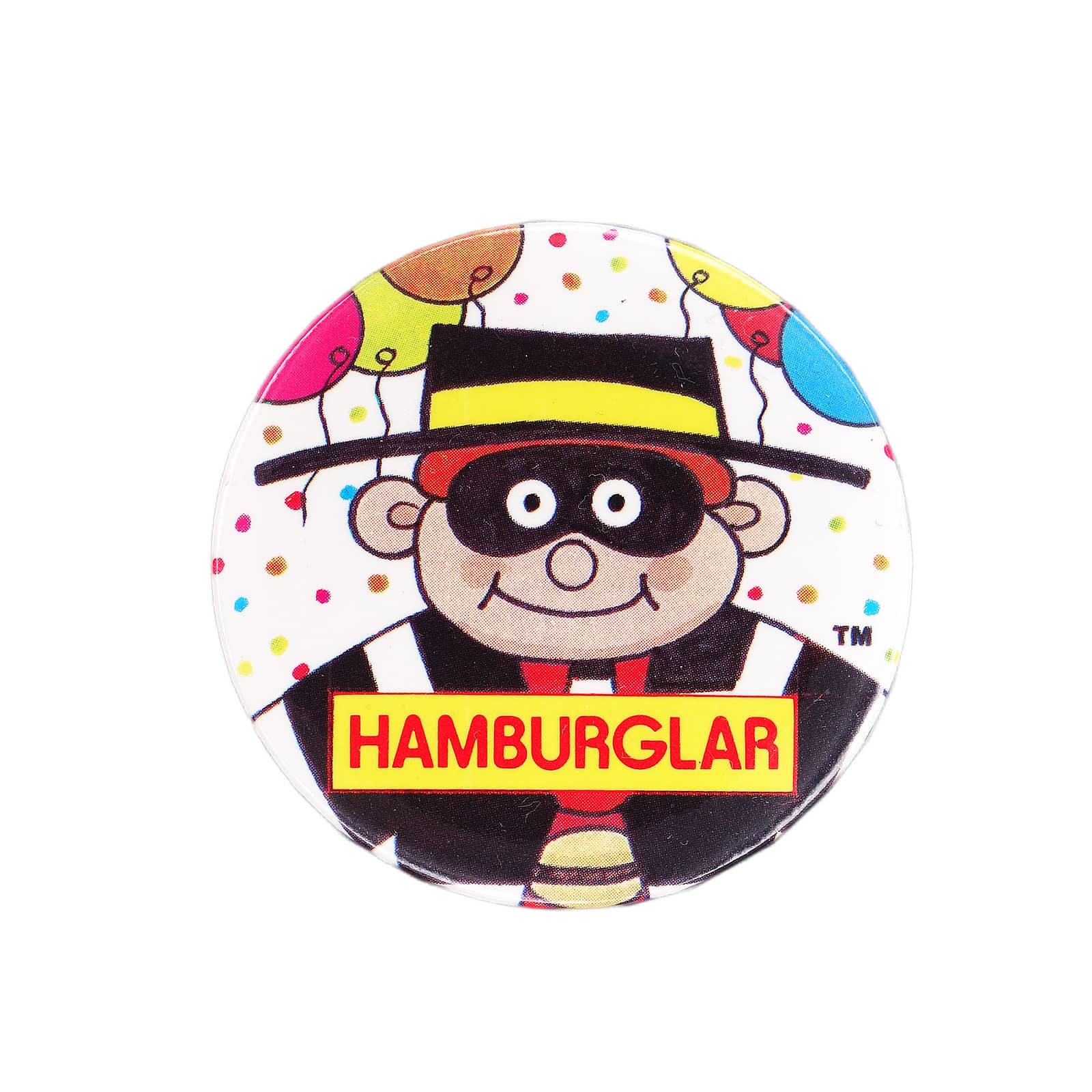 McDonald's ハンバーグラー 缶バッジ HAMBURGLAR マクドナルド ビンテージ