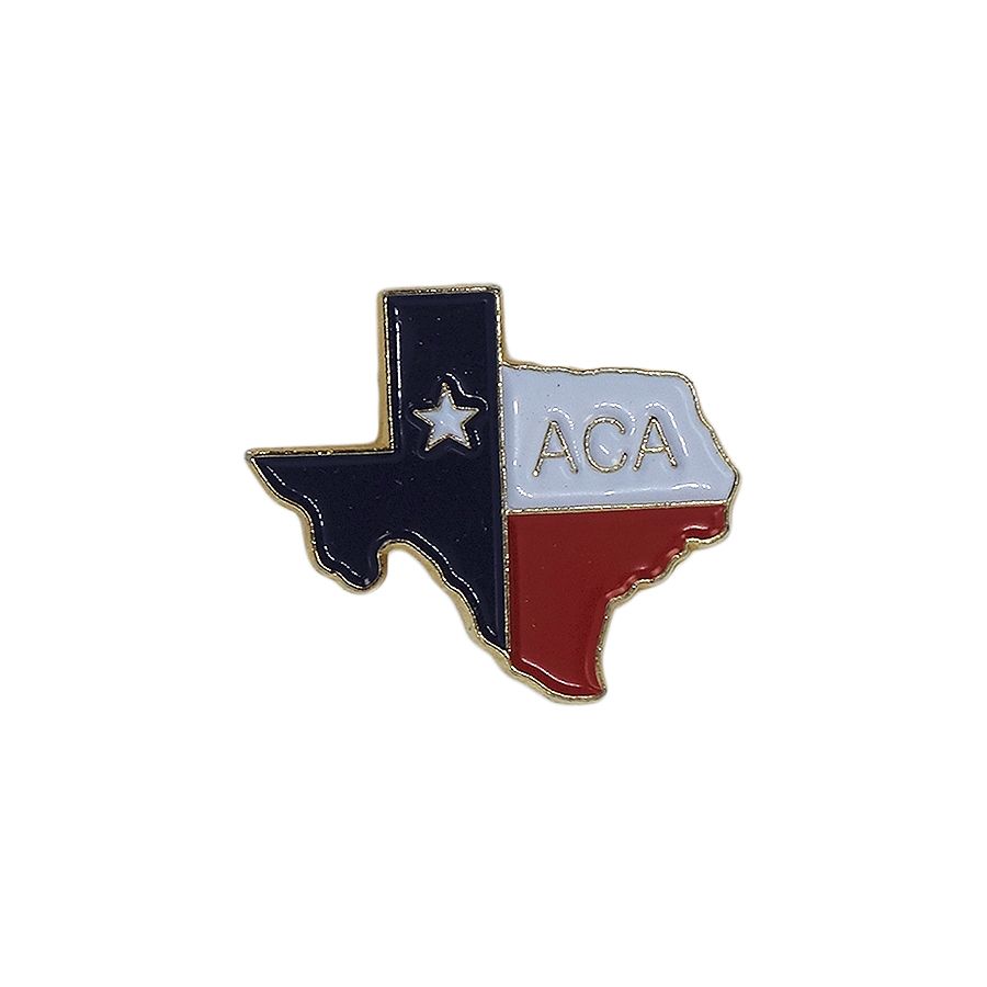 ACA TEXAS ピンズ 地図型