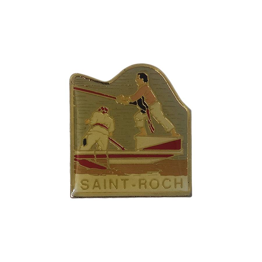 SAINT-ROCH ピンズ 釣り 留め具付き