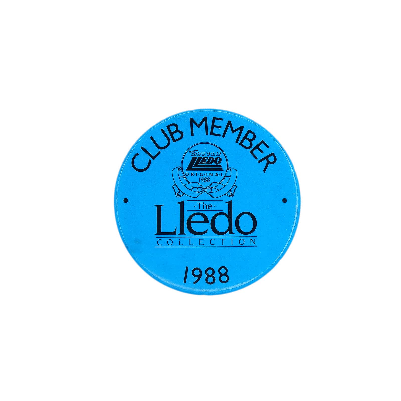 CLUB MEMBER Lledo コレクターズ 缶バッジ バッチ ミニカー レド 1988