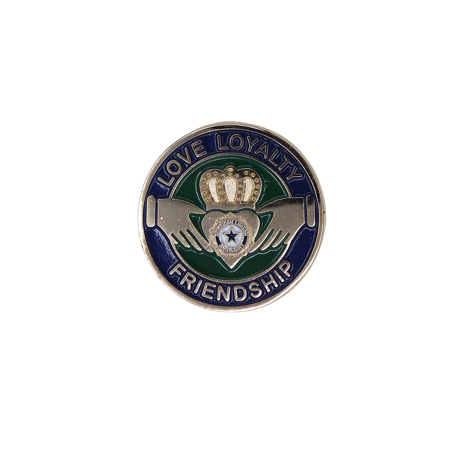 American Legion Auxiliary 愛・忠誠・友情 ピンズ クラダ