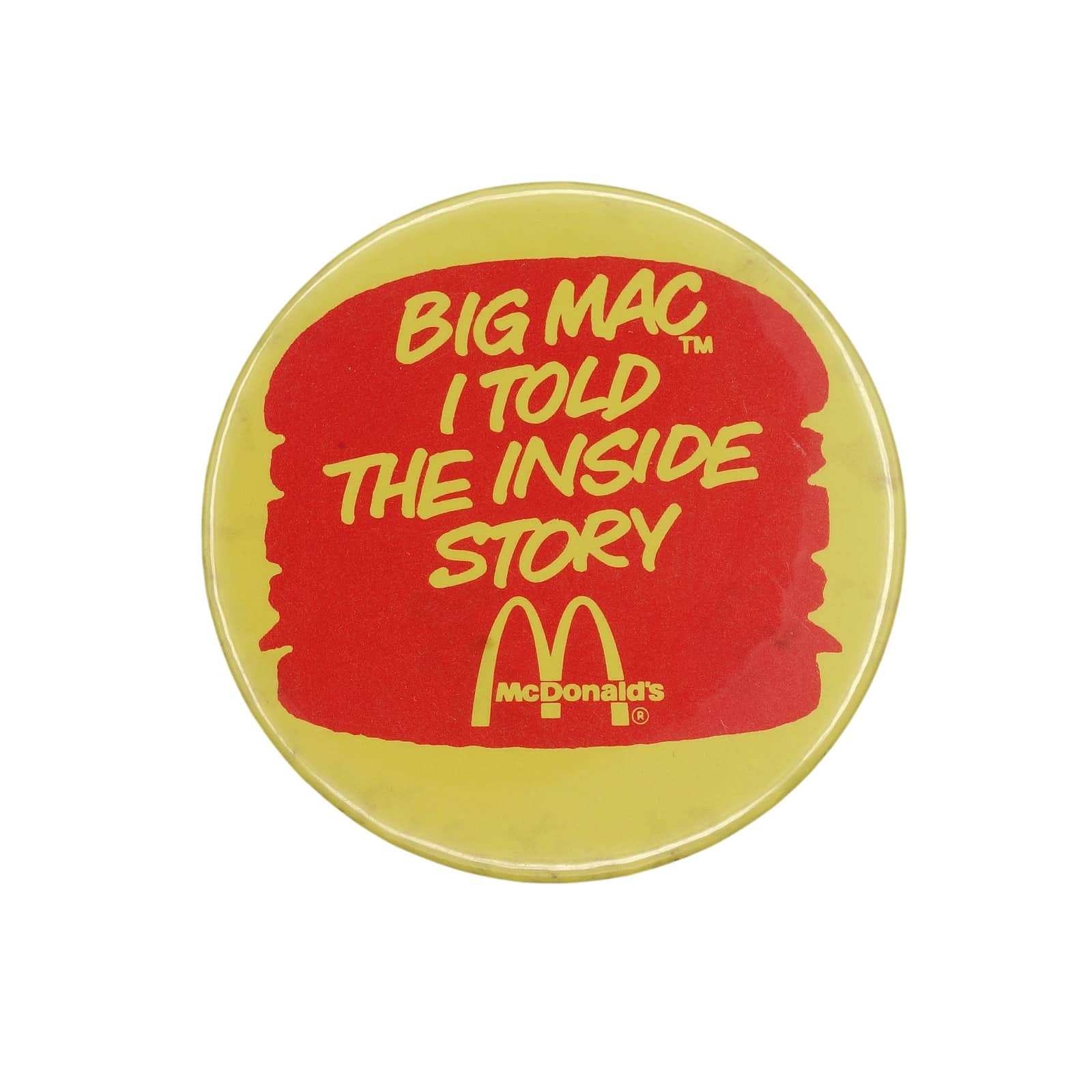 McDonald's マクドナルド BIG MAC ビッグマック 缶バッジ バッチ