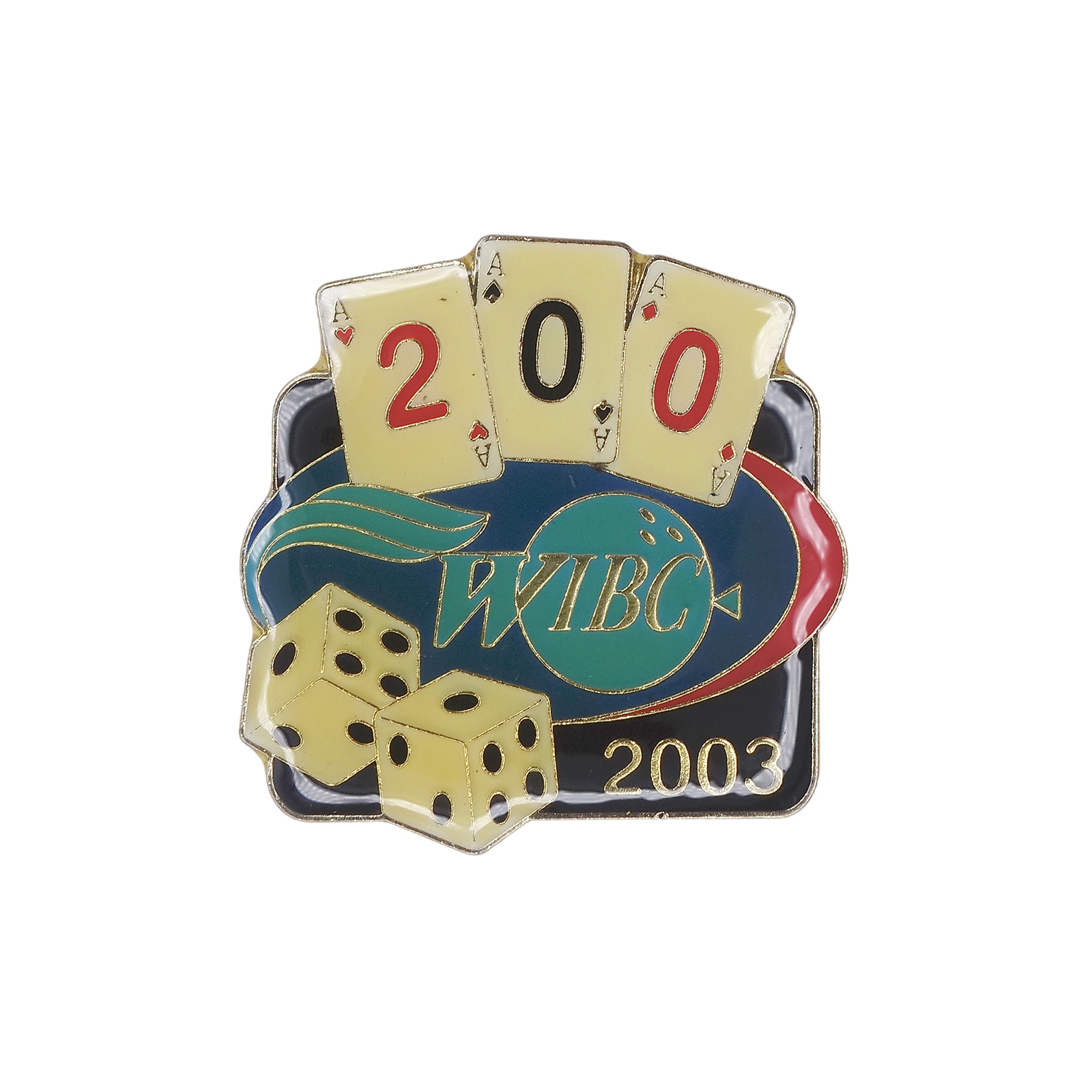 WIBC ボウリング 200 アワード ピンズ トランプ サイコロ