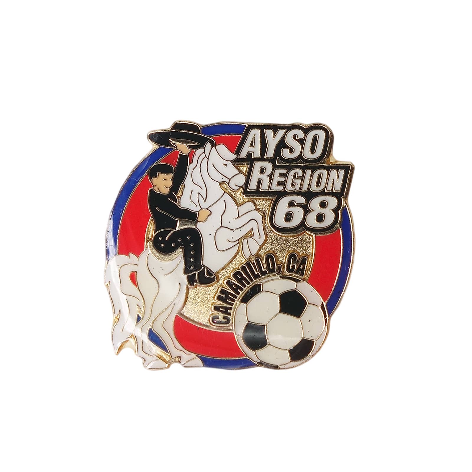 AYSO REGION 68 ユースサッカー ピンズ