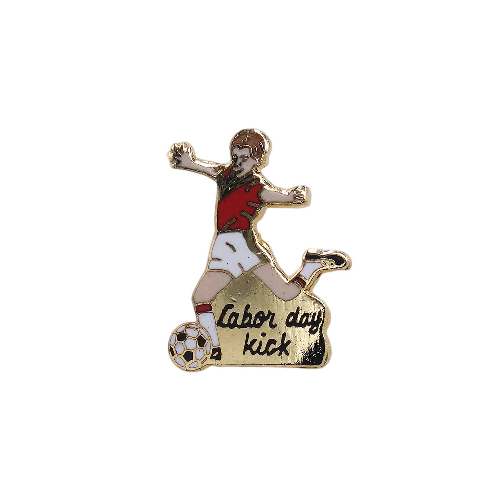 Labor day kick サッカー ピンズ