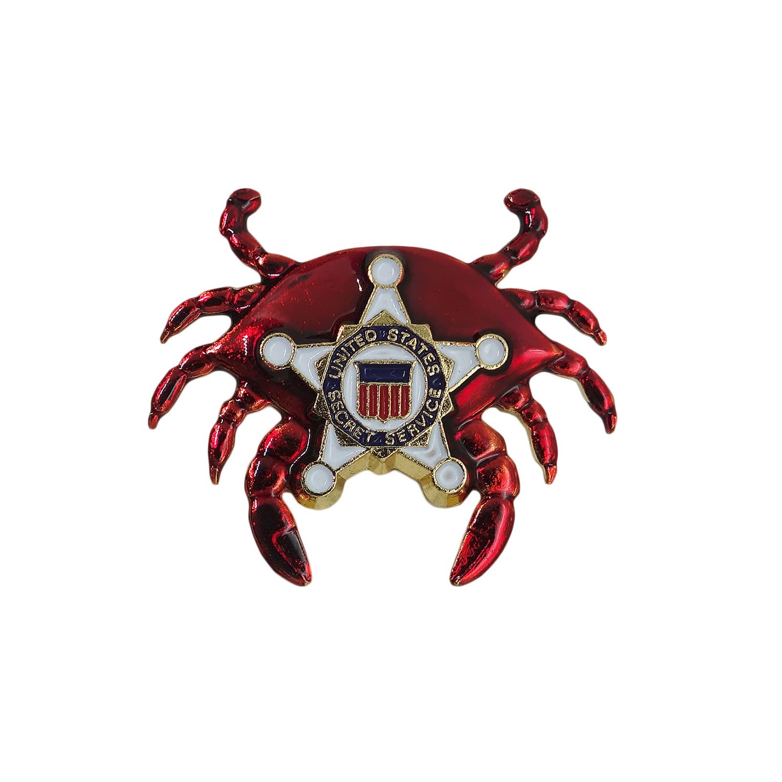 UNITED STATES SECRET SERVICE シークレットサービス ピンズ 蟹