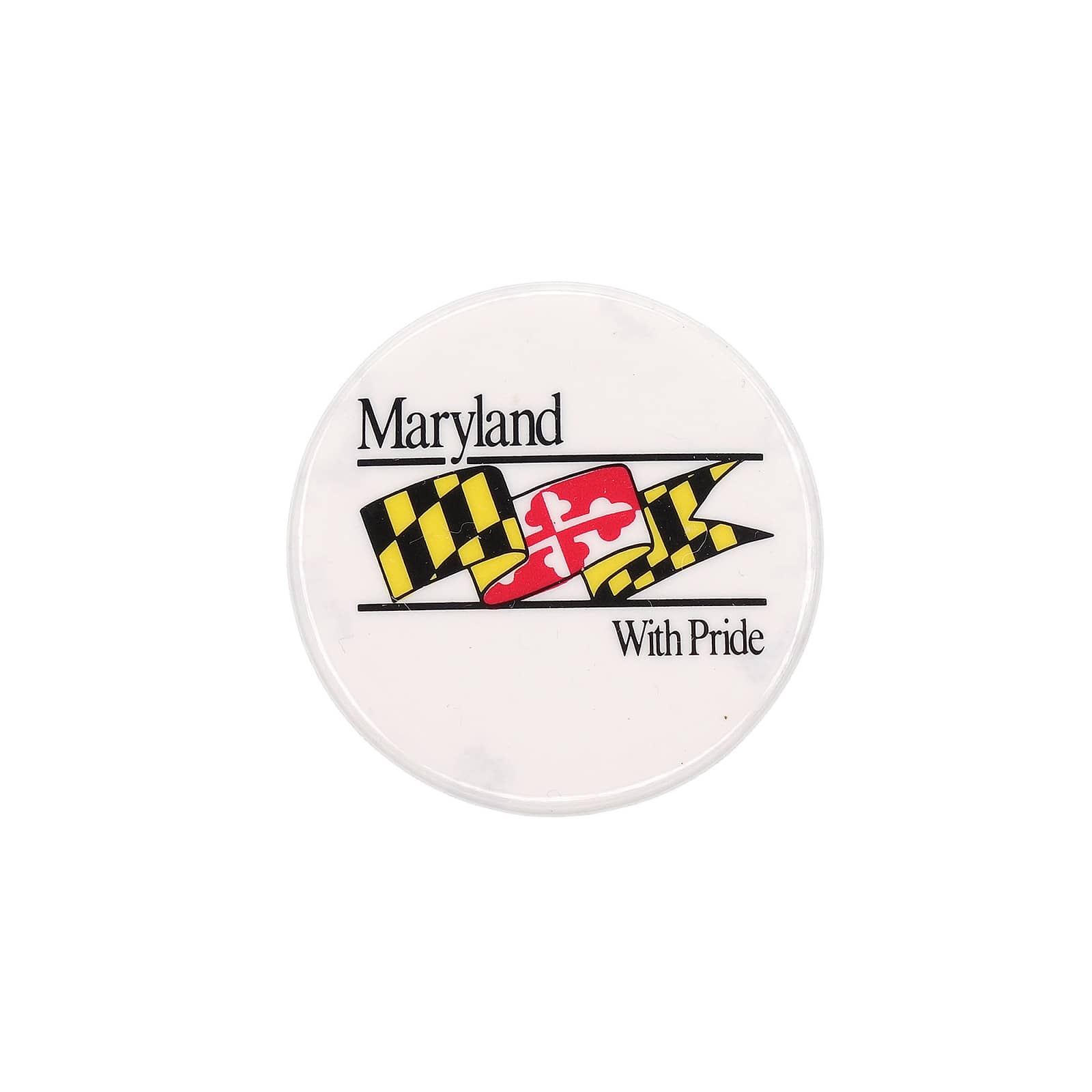 Maryland With Pride 缶バッジ バッチ メリーランド州