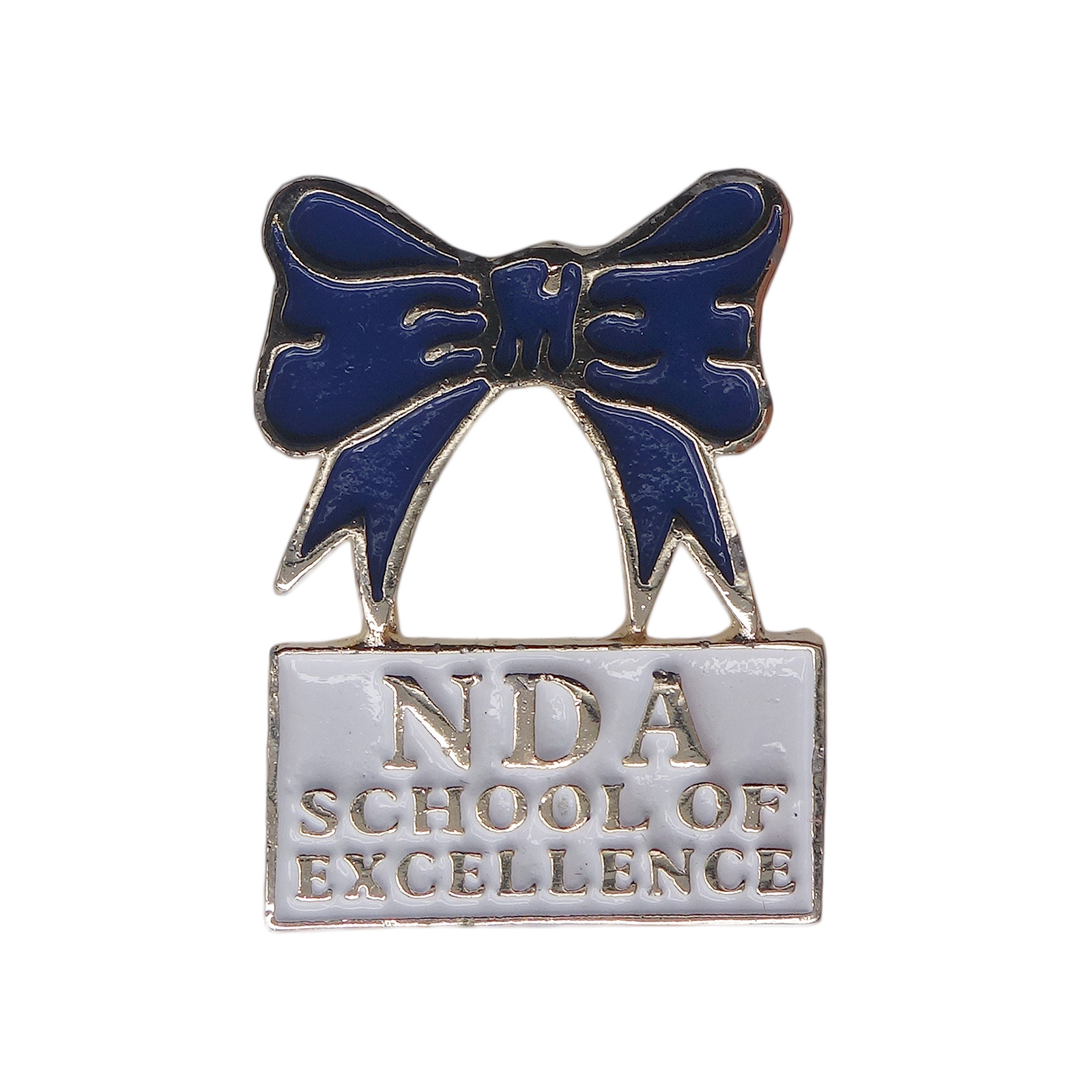 NDA SCHOOL OF EXCELLENCE リボン ピンズ