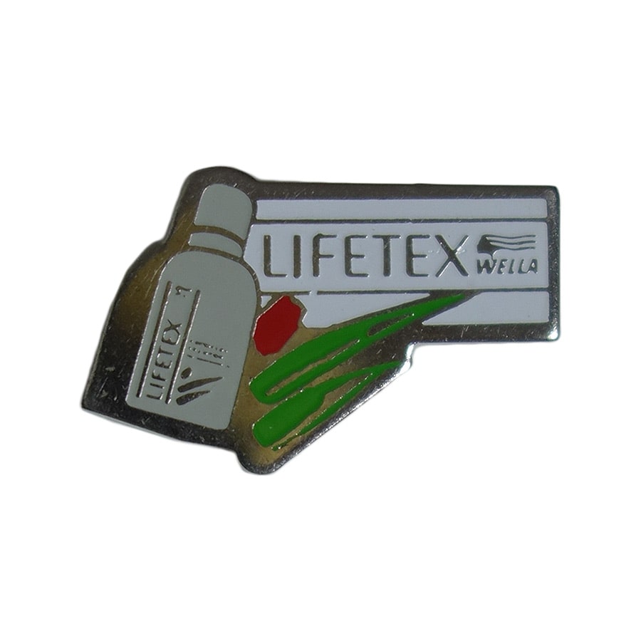 Wella ピンズ シャンプー LIFETEX ウエラ 留め具付き ピンバッジ