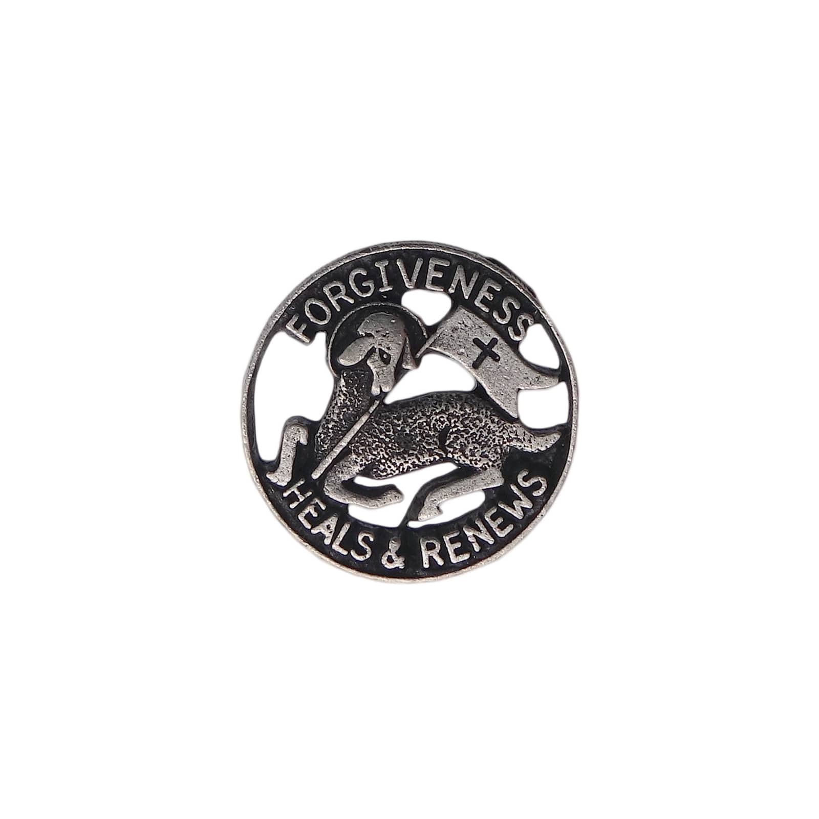 FORGIVENESS HEALS & RENEWS 神の子羊 ピンズ