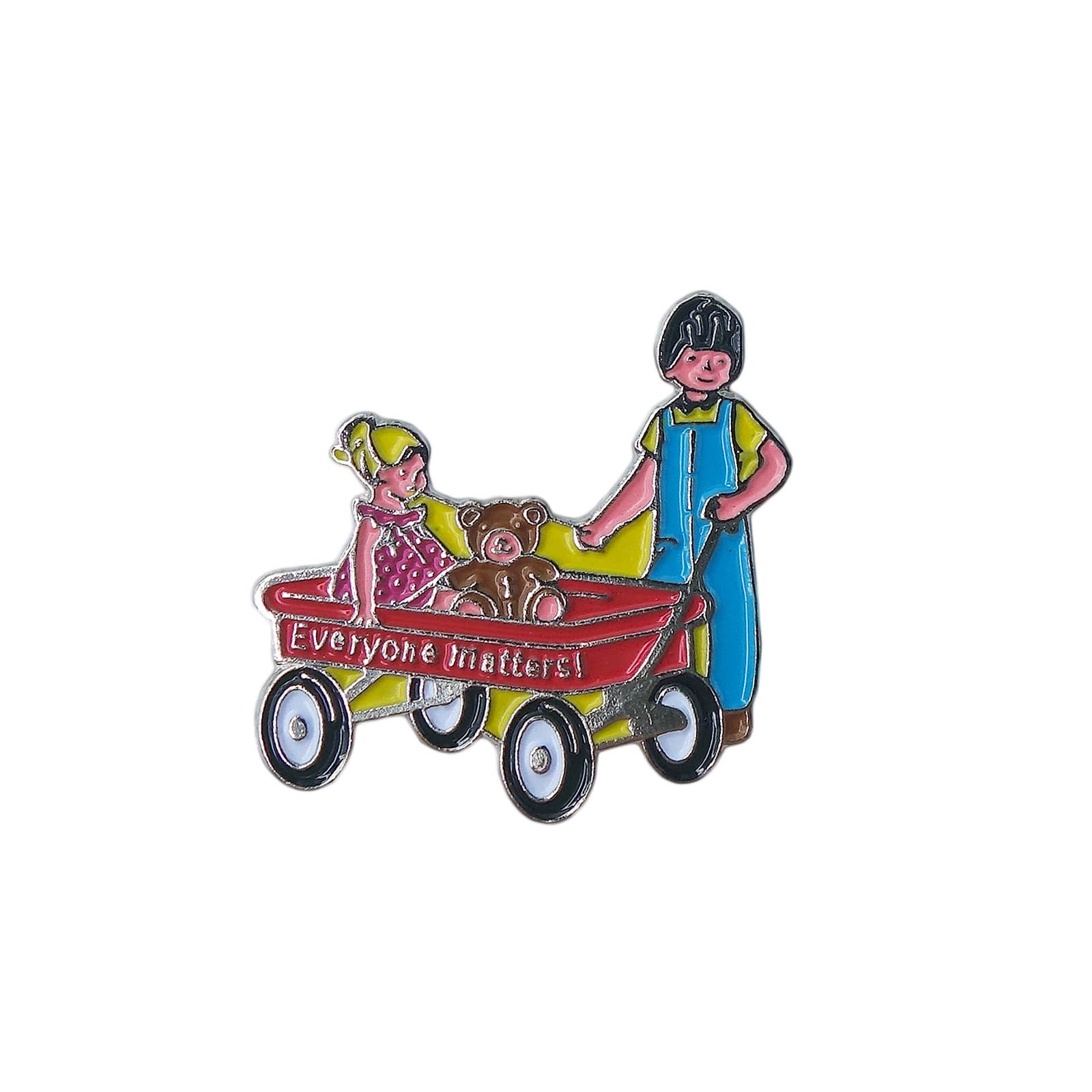 Everyone Matters! ワゴンに乗った子供 ピンズ