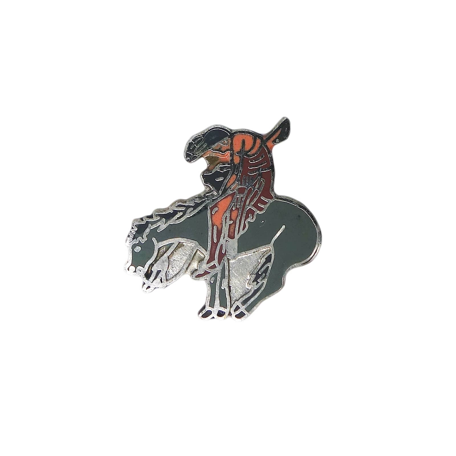 馬に乗ったインディアン ピンズ ネイティブアメリカン MAFCO