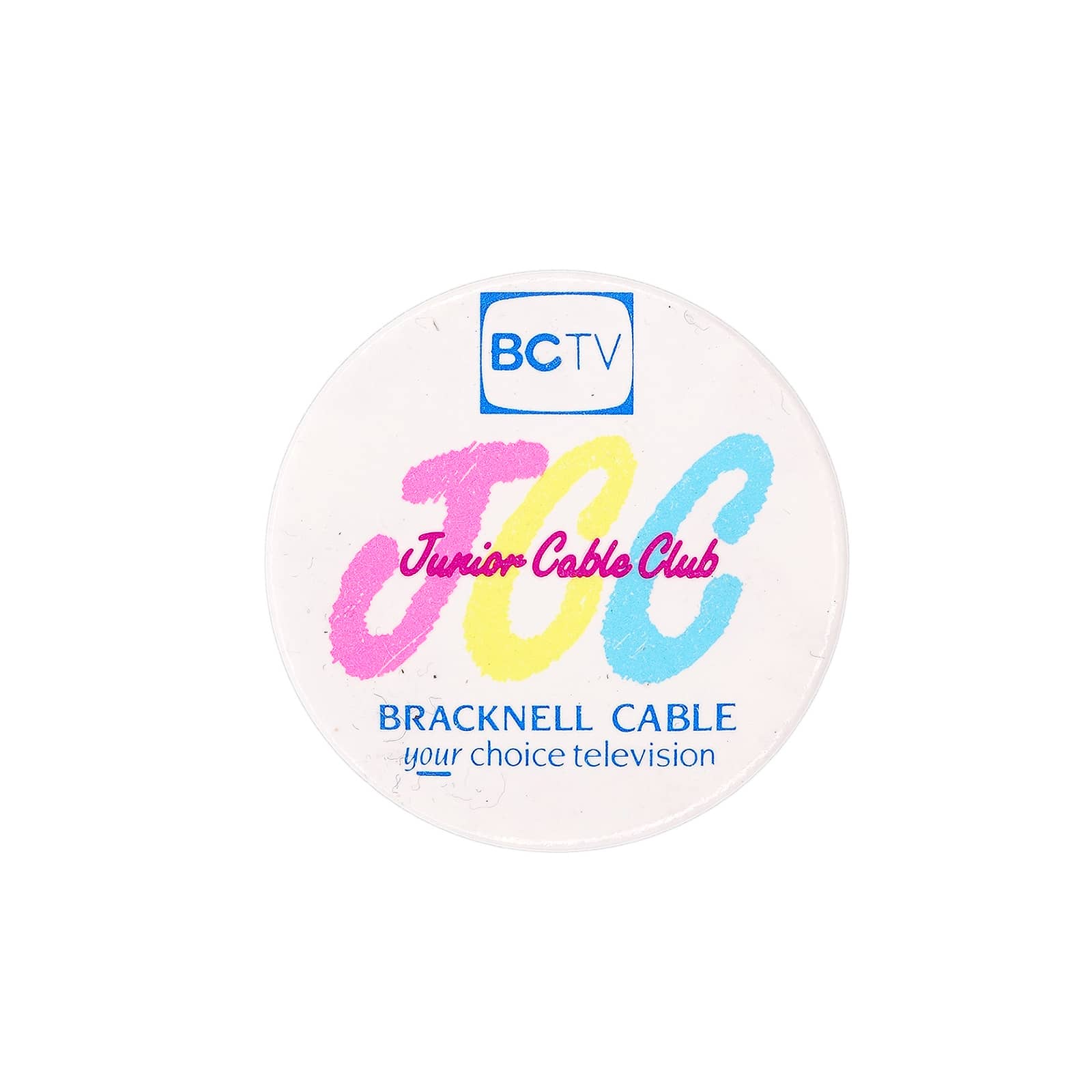 BCTV Junior Cable Club 缶バッジ バッチ
