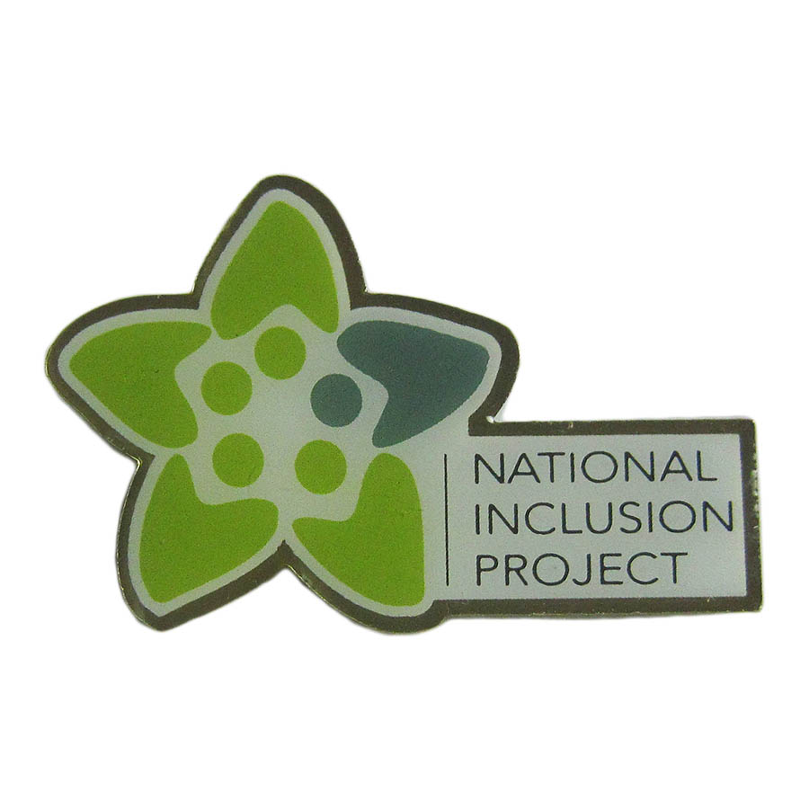 ピンズ National Inclusion Project 留め具付き ピンバッジ