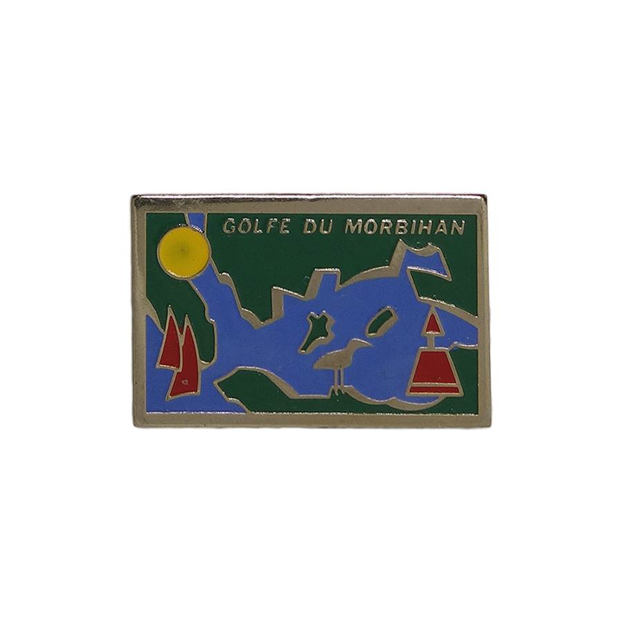 GOLFE DU MORBIHAN ピンズ ゴルフ デュ モルビアン 留め具付き