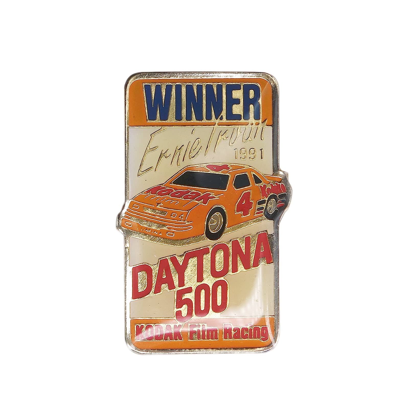 DAYTONA デイトナ 500 アーニー・アーヴァン ピンズ KODAK Film Racing