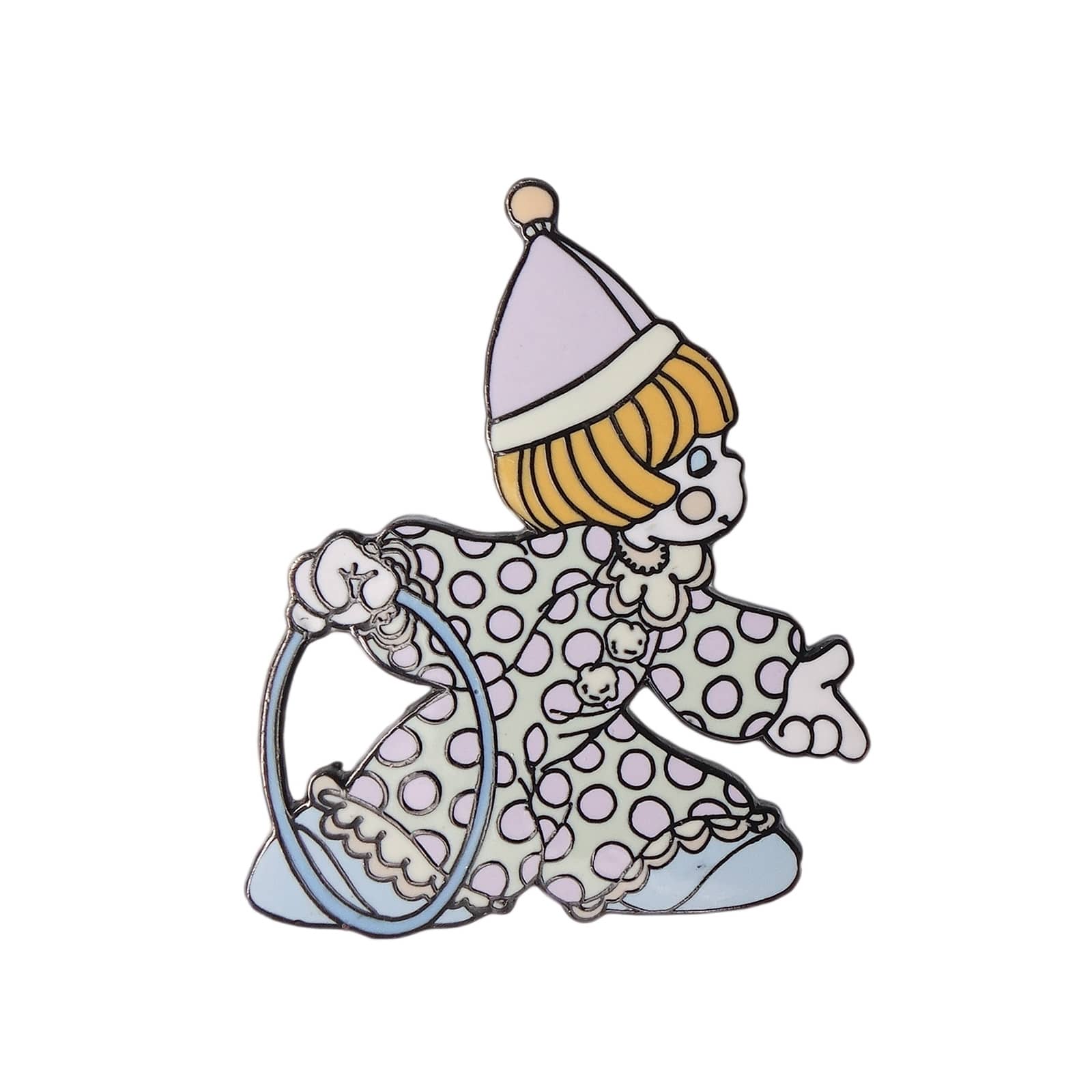 Precious Moments フープを持ったピエロ ピンズ プレシャスモーメンツ