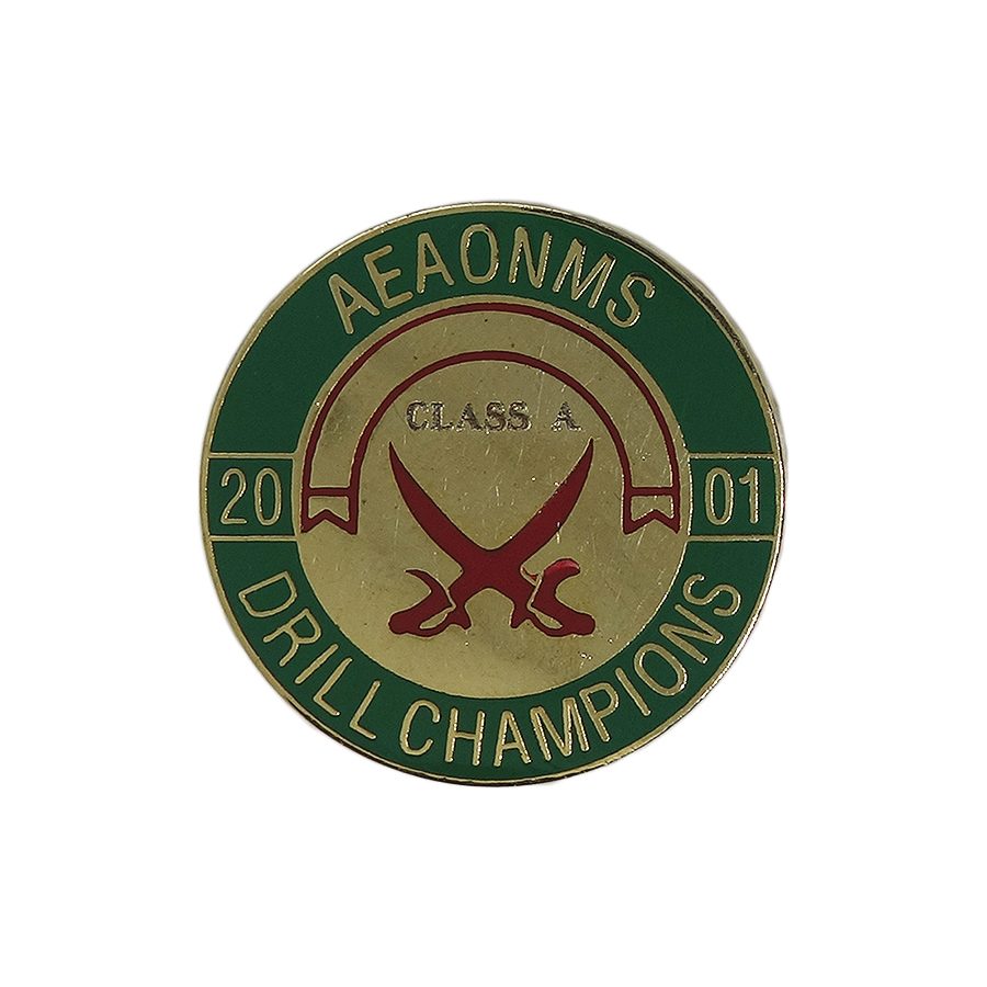 AEAONMS DRILL CHAMPIONS ピンズ 留め具付き