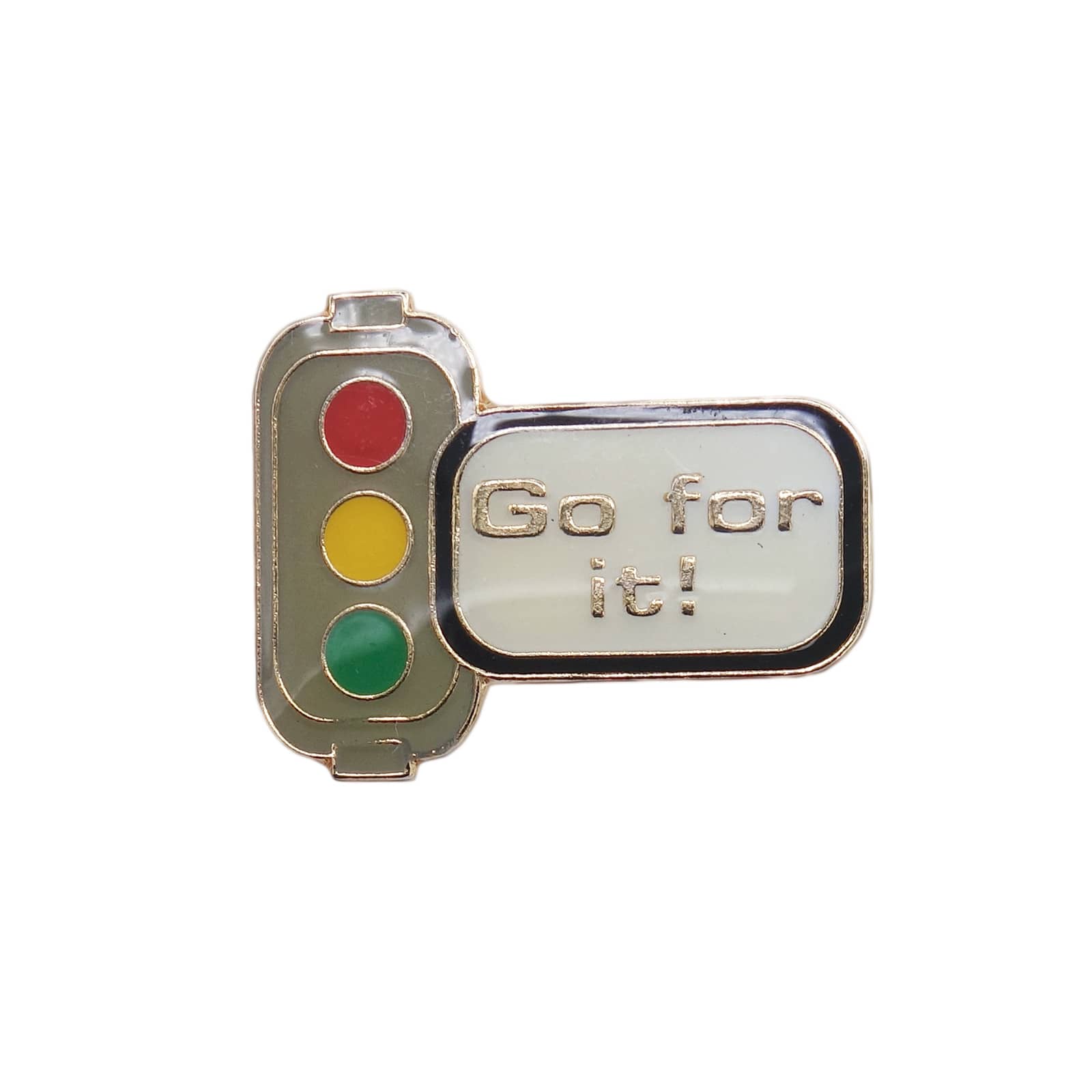 Go for it! 信号機 ピンズ