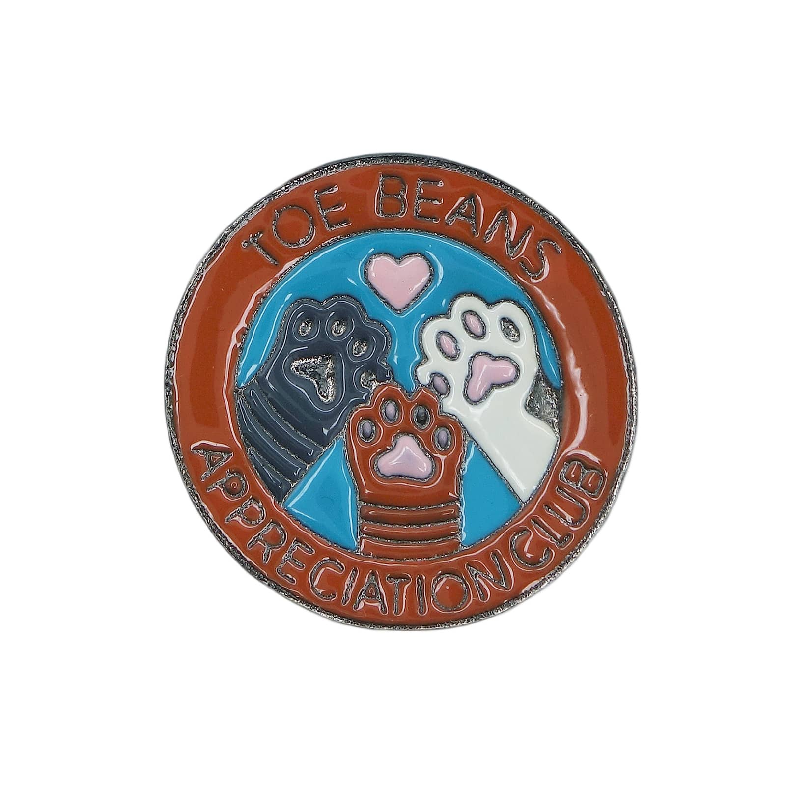 TOE BEANS APPRECIATION CLUB ピンズ 猫 肉球