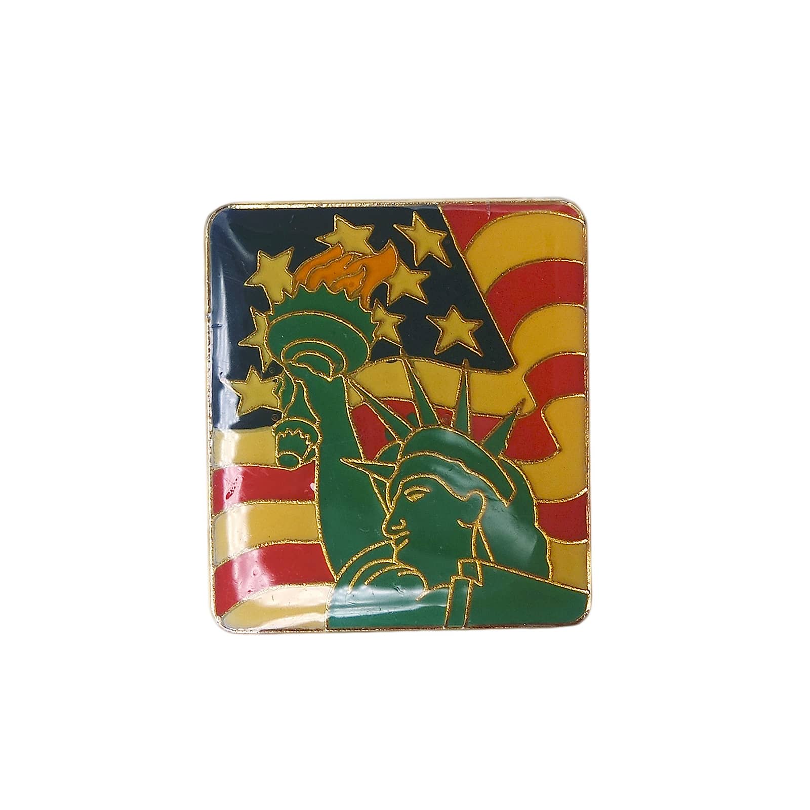 自由の女神 星条旗 ピンズ