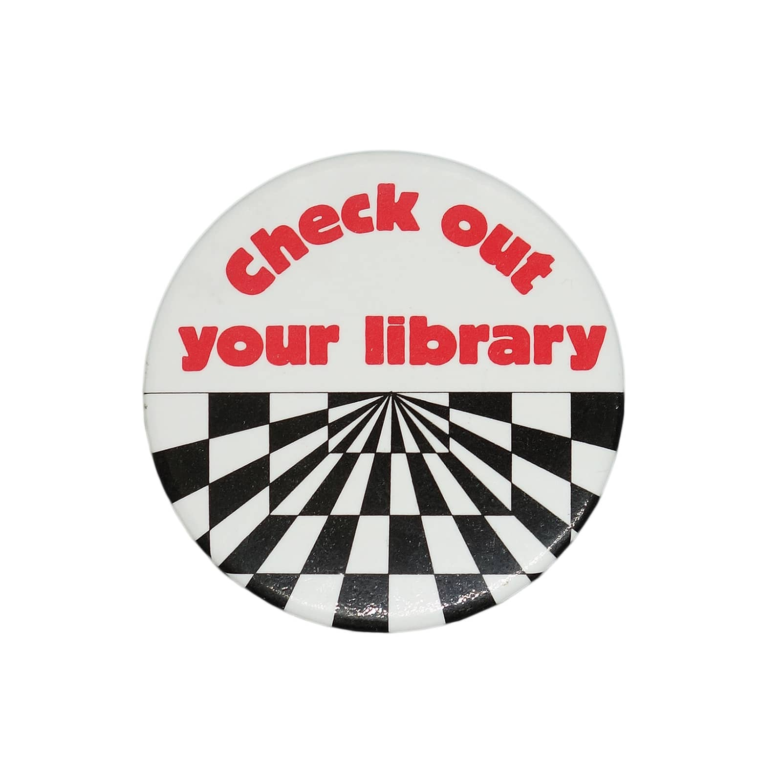 Check out your library 缶バッジ バッチ