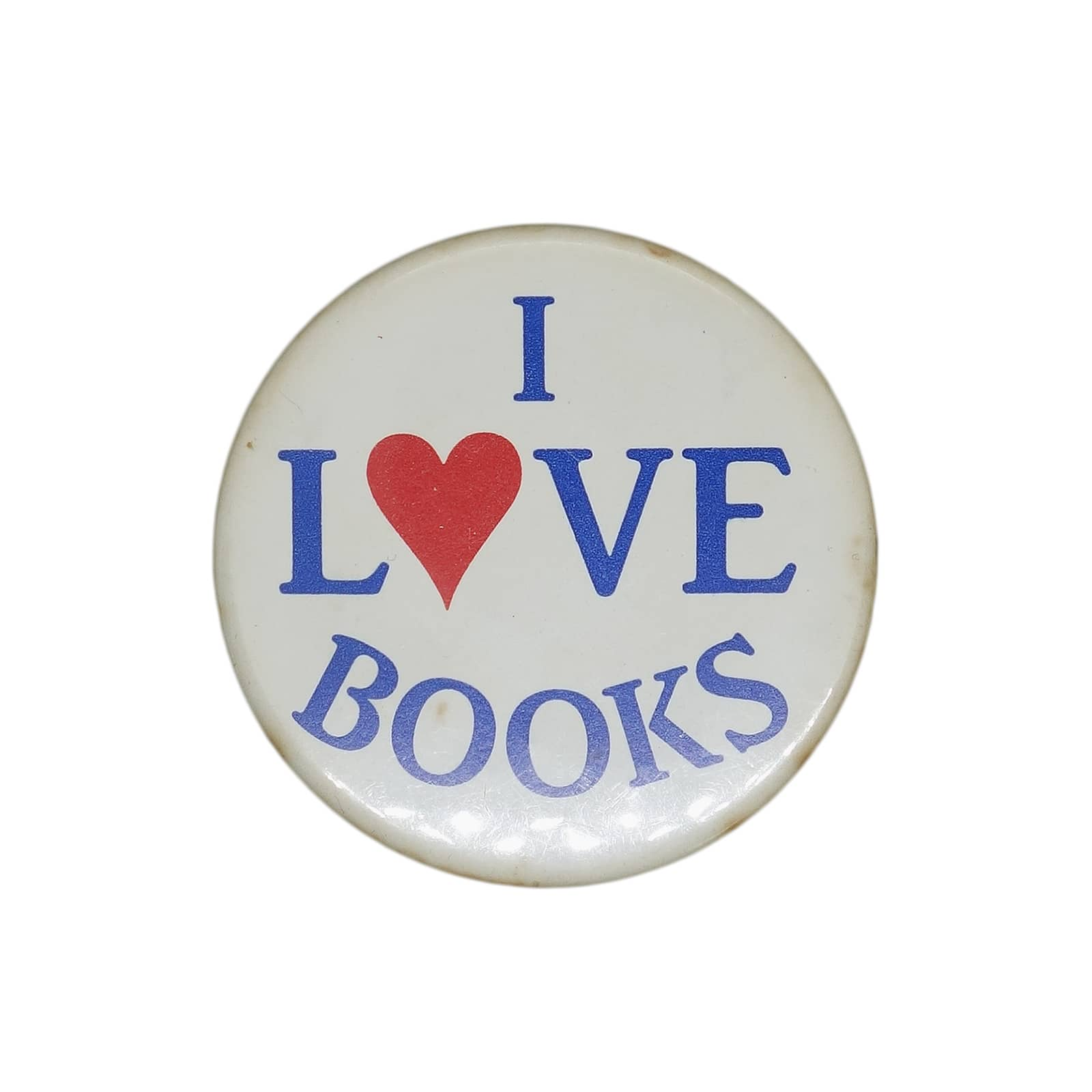 I LOVE BOOKS 缶バッジ バッチ