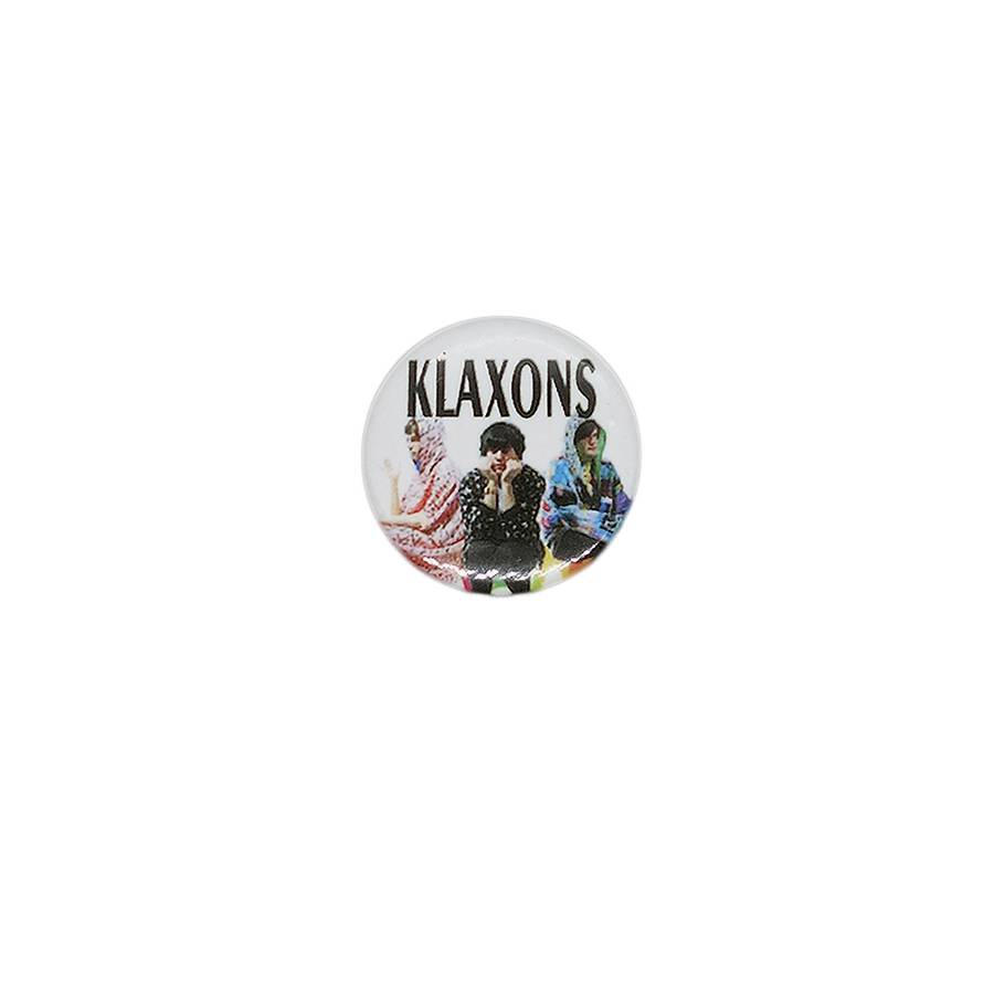 KLAXONS クラクソンズ 缶バッジ バッチ ロックバンド