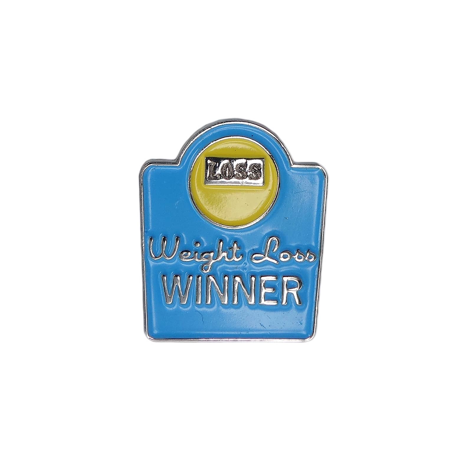 Weight Loss WINNER 体重計型 ピンズ