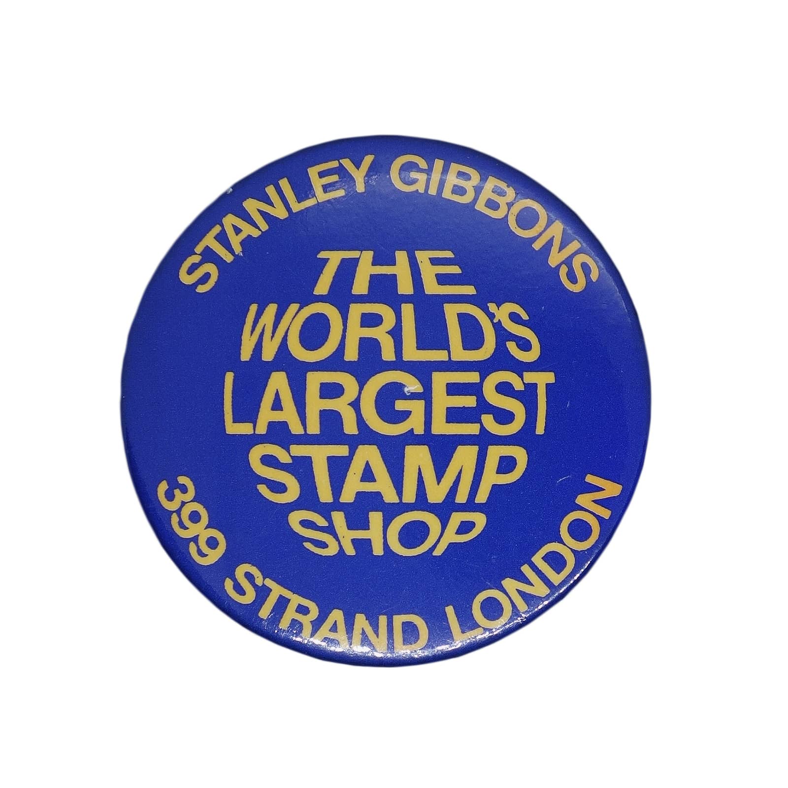 Stanley Gibbons Stamp Shop 缶バッジ バッチ