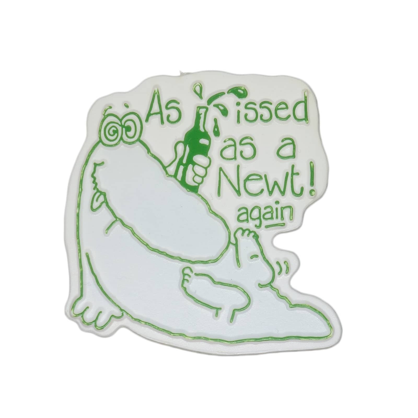 As issed as a Newt! プラスチック バッジ ブローチ