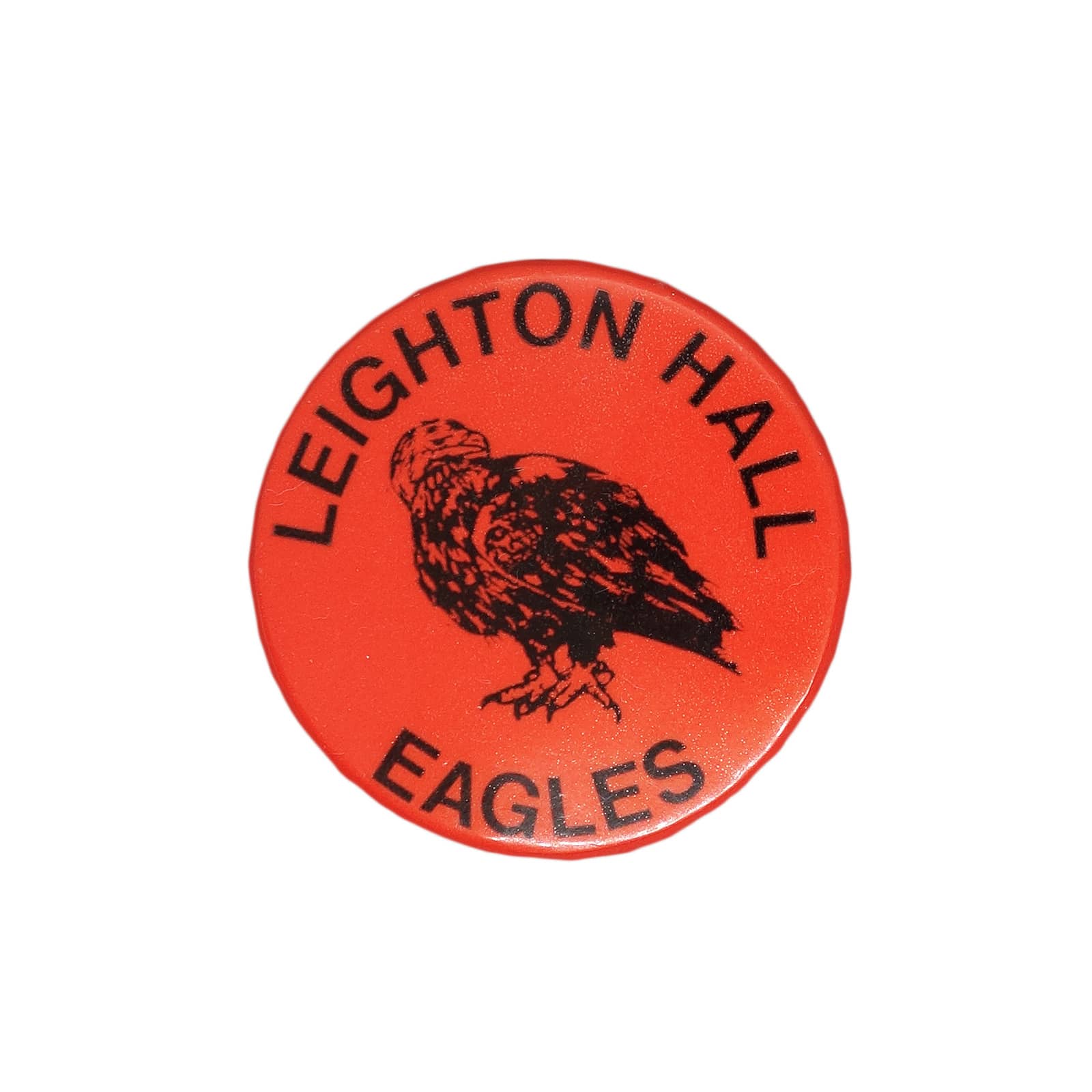 LEIGHTON HALL EAGLES 缶バッジ バッチ