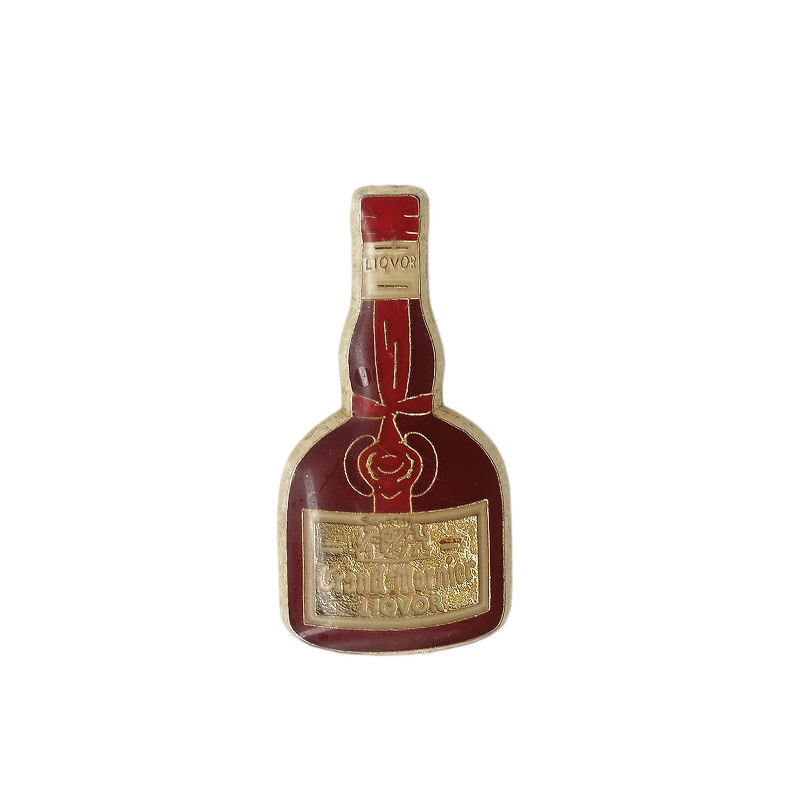 Grand Marnier リキュール ボトル型 ピンズ お酒 グラン マルニエ　