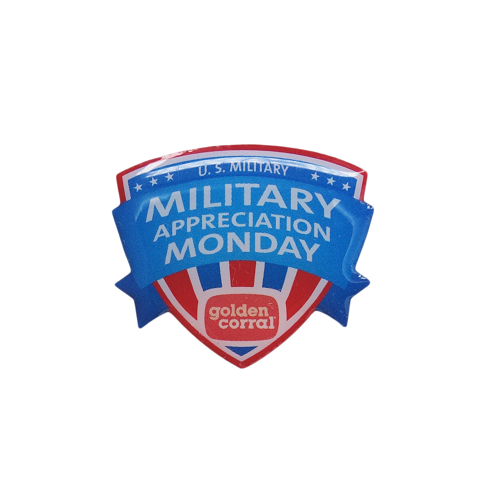 Military Appreciation Night ピンズ Golden Corral
