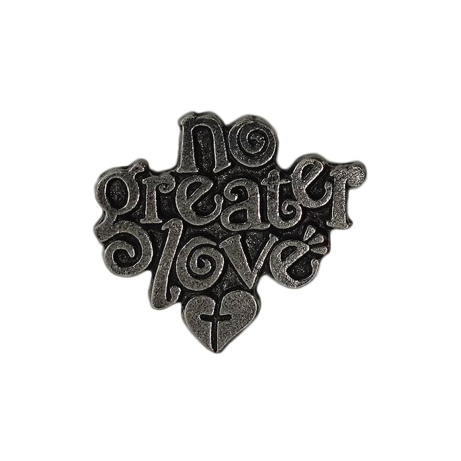 no greater love ピンズ 留め具付き