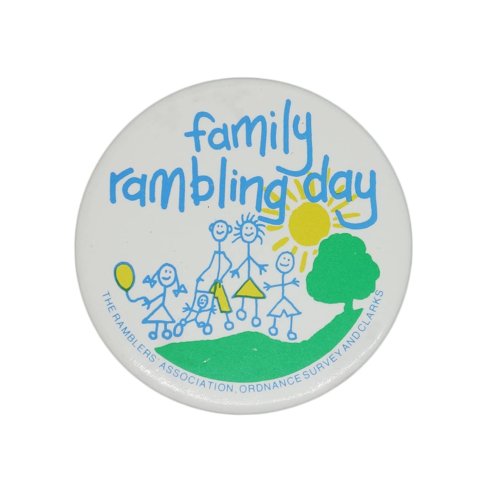 family rambling day 缶バッジ バッチ