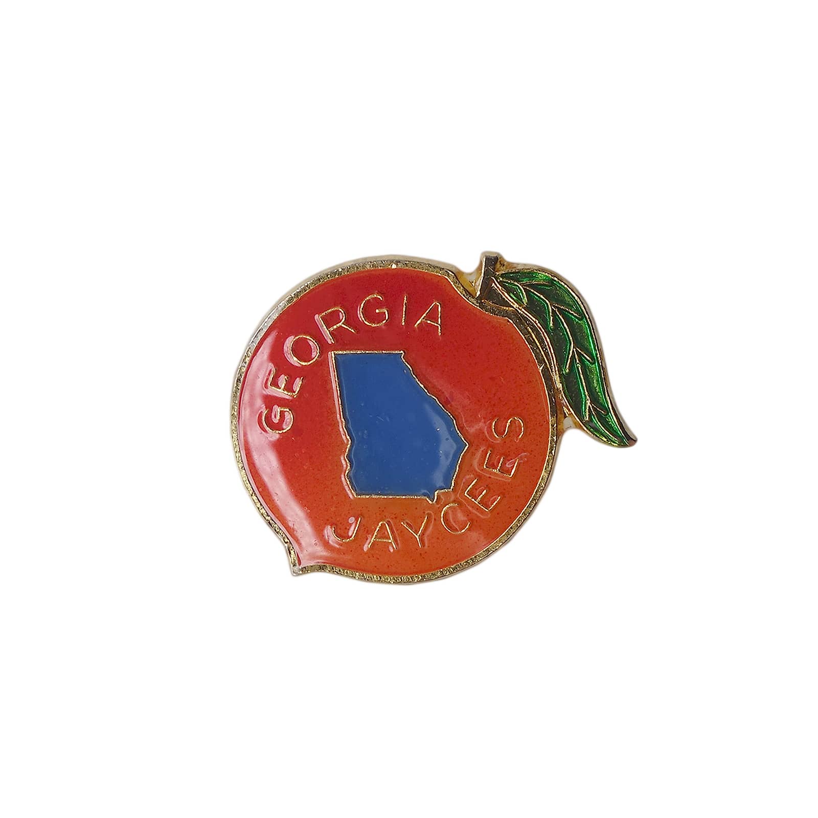 GEORGIA JAYCEES ピンズ ジョージア州 ピーチ