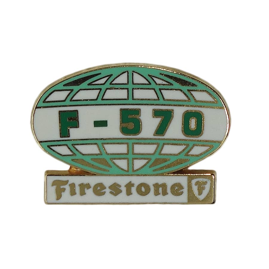 Firestone タイヤ F-570 ピンズ 留め具付き