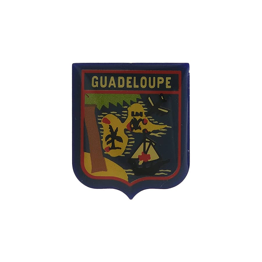 GUADELOUPE ピンズ グアドループ 留め具付き